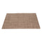 REGENT PLACE MATS WOVEN PVC CAMEL/BLACK REVERSABLE, (300X450MM)