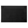 REGENT PLACE MATS WOVEN PVC BLACK WITH BORDER, 300X450MM