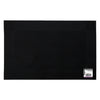REGENT PLACE MATS WOVEN PVC BLACK WITH BORDER, 300X450MM