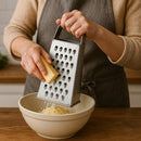 REGENT KITCHEN GRATER 4-SIDED CHROME PLATED, 210MM