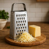 REGENT KITCHEN GRATER 4-SIDED CHROME PLATED, 210MM