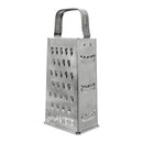 REGENT KITCHEN GRATER 4-SIDED CHROME PLATED, 210MM