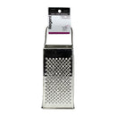REGENT KITCHEN GRATER 4-SIDED CHROME PLATED, 210MM