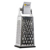 REGENT KITCHEN 4-SIDED GRATER STAINLESS STEEL WITH PP NON SLIP BASE, 240MM