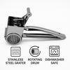 REGENT KITCHEN ROTARY CHEESE GRATER STAINLESS STEEL, 200MM