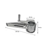 REGENT KITCHEN ROTARY CHEESE GRATER STAINLESS STEEL, 200MM