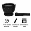 REGENT KITCHEN MORTAR AND PESTLE PLASTIC, 135MM DIA