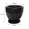 REGENT KITCHEN MORTAR AND PESTLE PLASTIC, 135MM DIA