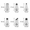 REGENT BAKEWARE PIPING NOZZLE STAINLESS STEEL 6PC
