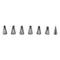 REGENT BAKEWARE CAKE ICING DECORATOR 9 PIECE SET, (250X140X30MM)