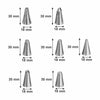 REGENT BAKEWARE CAKE ICING DECORATING, 9PCS SET