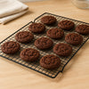 REGENT BAKEWARE RECT. COOLING RACK BLACK, 410X245X15MM