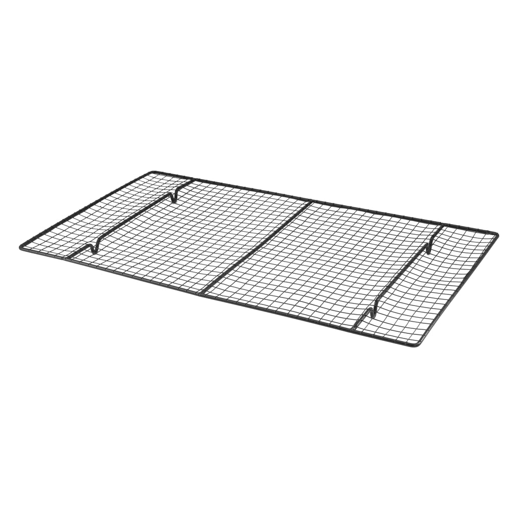 REGENT BAKEWARE RECT. COOLING RACK BLACK, 410X245X15MM