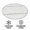 REGENT BAKEWARE ROUND COOLING RACK BLACK, (280MM DIAX15MM)