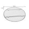 REGENT BAKEWARE ROUND COOLING RACK BLACK, 280MM DIAX15MM