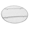 REGENT BAKEWARE ROUND COOLING RACK BLACK, (280MM DIAX15MM)