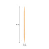 REGENT WOODEN TOOTHPICKS UNWRAPPED 200PK, 65X2.2MM DIA