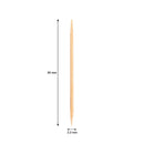 REGENT WOODEN TOOTHPICKS UNWRAPPED 200PCS, (65X2.2MM DIA)