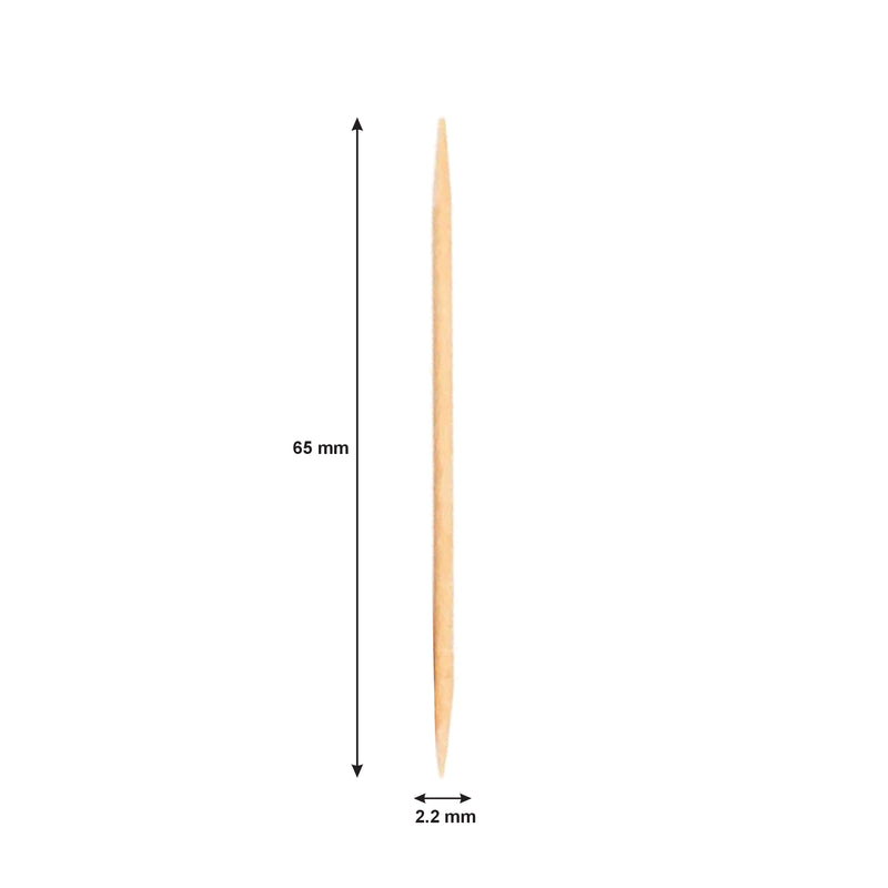 REGENT WOODEN TOOTHPICKS UNWRAPPED 200PCS, (65X2.2MM DIA)