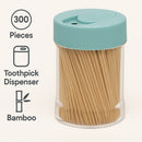 REGENT BAMBOO TOOTHPICKS IN A DISPENSER 300PK