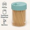 REGENT BAMBOO TOOTHPICKS IN A DISPENSER 300PK