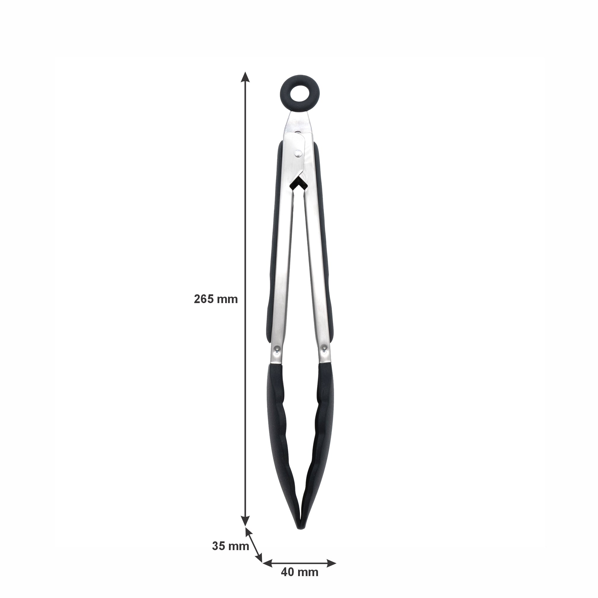 REGENT KITCHEN BASTING BRUSH AND TONG NYLON & STAINLESS STEEL 2PCS SET