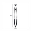 REGENT KITCHEN BASTING BRUSH AND TONG NYLON & STAINLESS STEEL 2PCS SET