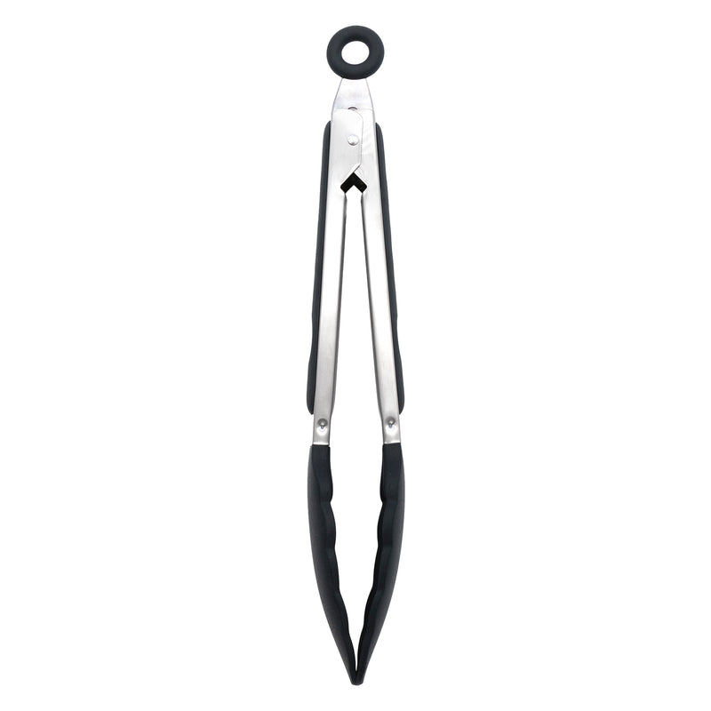 REGENT KITCHEN BASTING BRUSH & SERVING TONG NYLON AND STAINLESS STEEL SET, (40X255MM l 35X265MM)