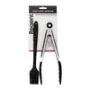 REGENT KITCHEN BASTING BRUSH AND TONG NYLON & STAINLESS STEEL 2PCS SET