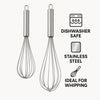 REGENT BAKEWARE WHISKS STAINLESS STEEL 2PCS SET