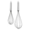REGENT BAKEWARE WHISKS STAINLESS STEEL 2PCS SET