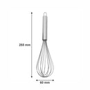 REGENT BAKEWARE WHISKS STAINLESS STEEL 2 PIECE SET