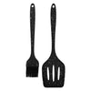 REGENT KITCHEN BASTING BRUSH AND TURNER NYLON SPECKLED BLACK 2PCS SET