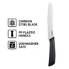 REGENT KITCHEN PREMIUM BREAD KNIFE WITH BLACK AND GREY HANDLE, 320MM