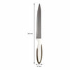 REGENT KITCHEN PREMIUM CHEF KNIFE WITH GREY AND WHITE HANDLE, 320MM