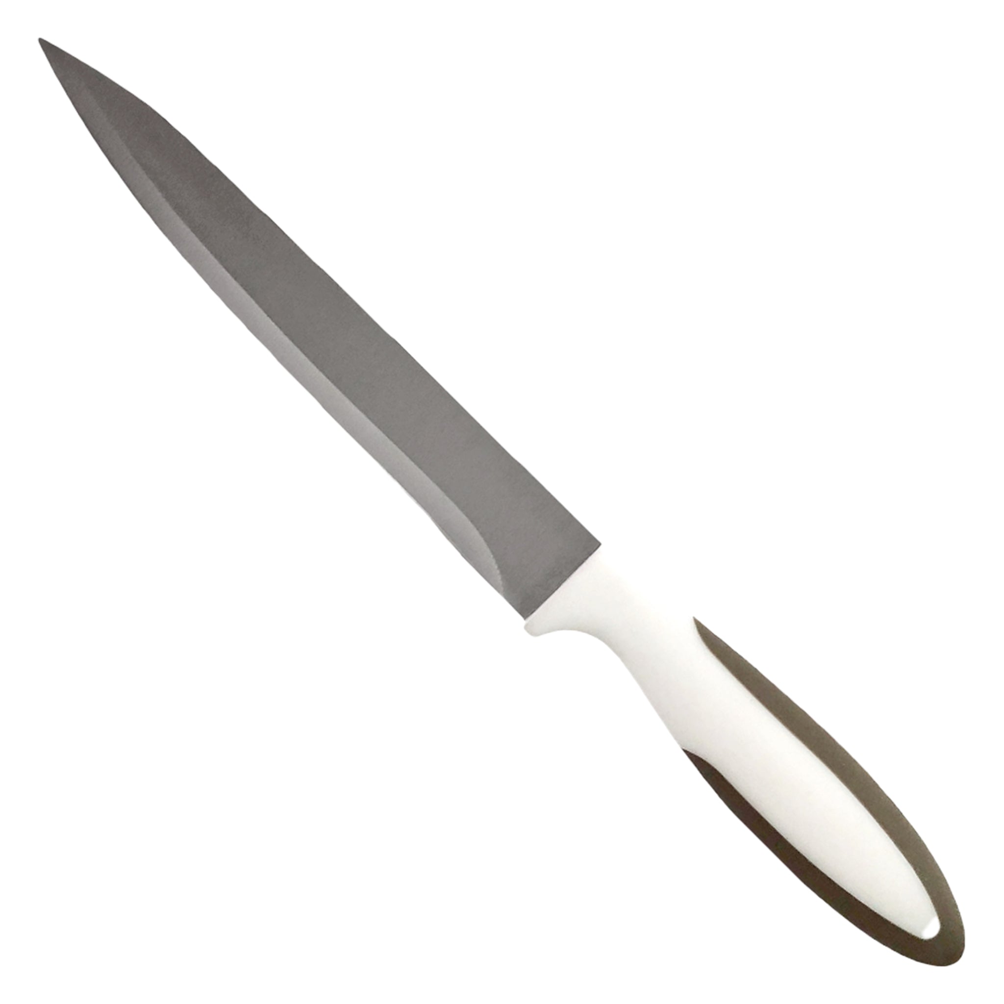 REGENT KITCHEN PREMIUM CHEF KNIFE WITH GREY AND WHITE HANDLE, 320MM