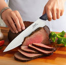 REGENT KITCHEN PREMIUM CHEF KNIFE WITH BLACK AND GREY HANDLE, 325MM