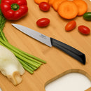 REGENT KITCHEN PREMIUM UTILITY KNIFE WITH BLACK AND GREY HANDLE, 230MM