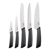 REGENT KITCHEN PREMIUM BREAD KNIFE WITH BLACK AND GREY HANDLE, 320MM