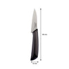 REGENT KITCHEN PREMIUM PARING KNIFE WITH BLACK AND GREY HANDLE, 195MM