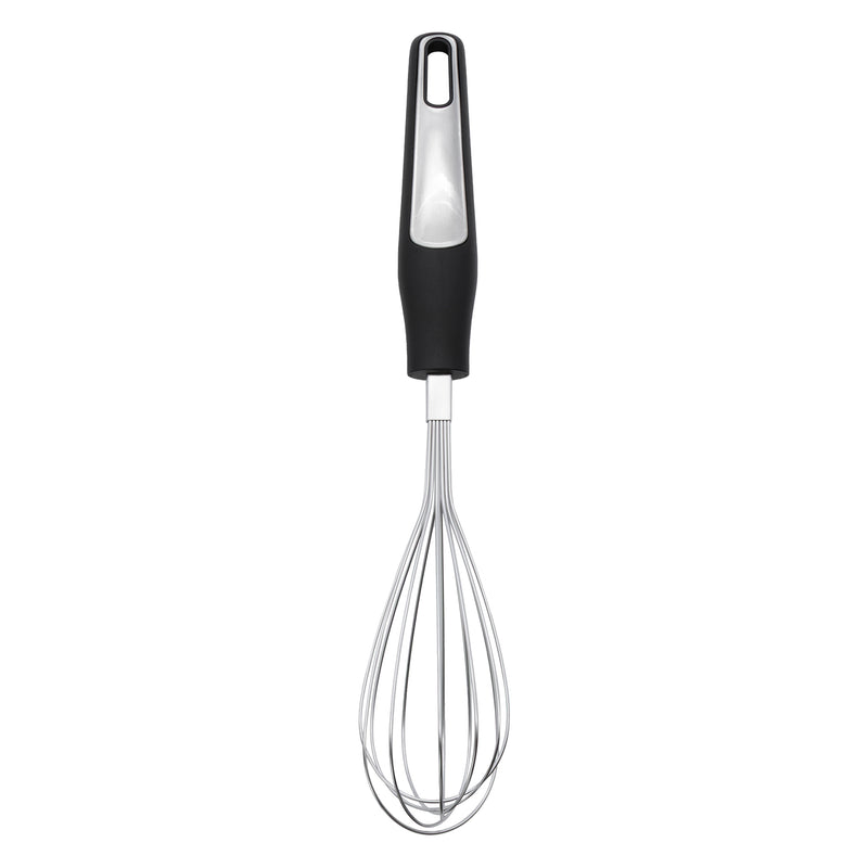 REGENT PREMIUM WHISK STAINLESS STEEL WITH PP+SS BLACK HANDLE, 300MM