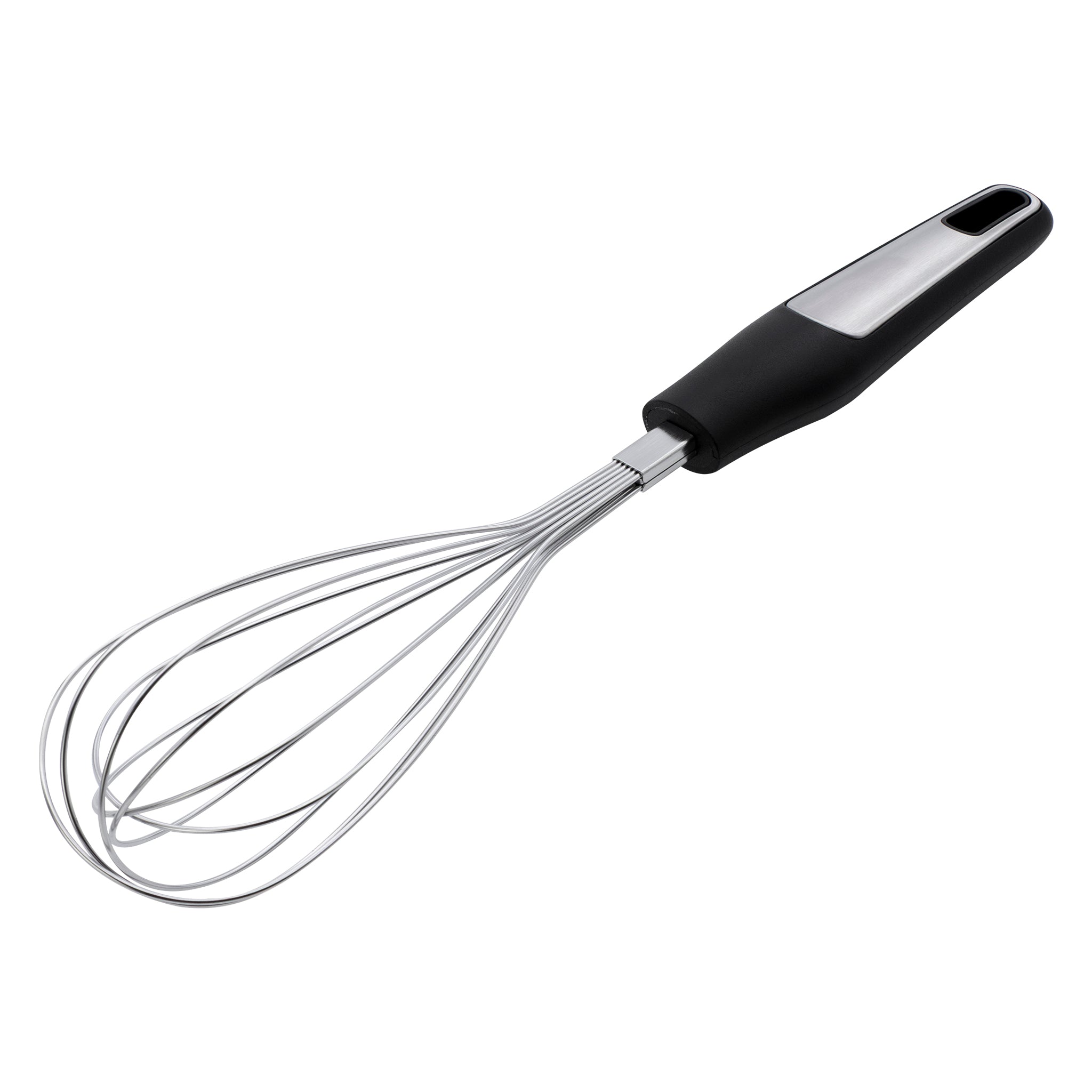 REGENT PREMIUM WHISK STAINLESS STEEL WITH PP+SS BLACK HANDLE, 300MM