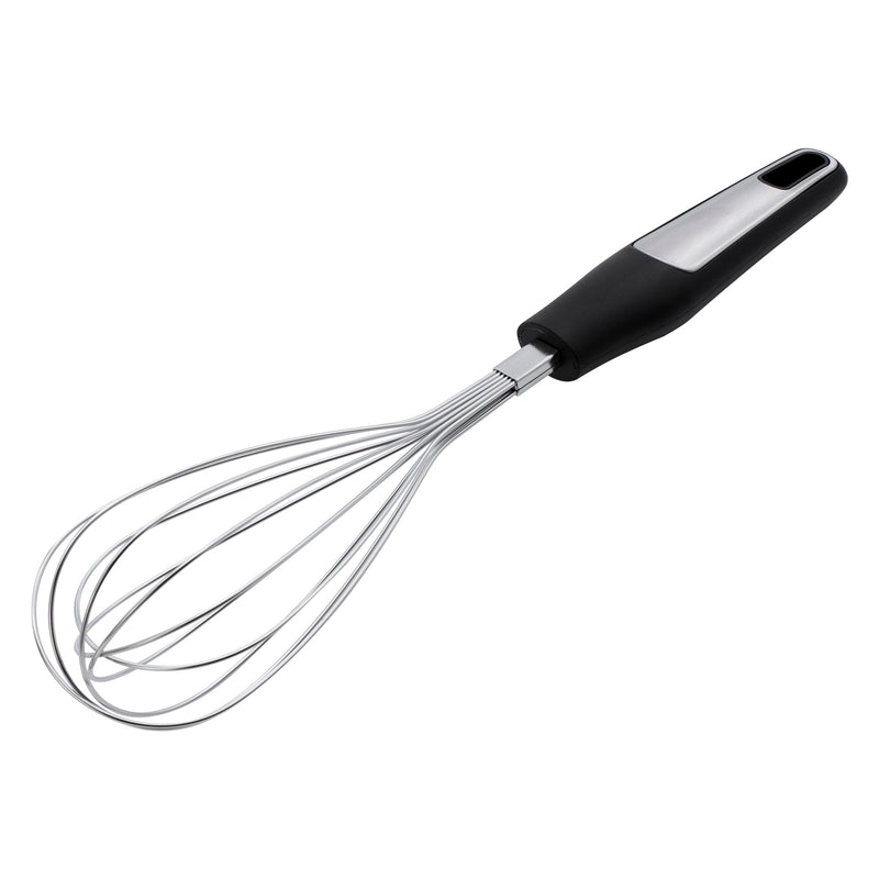 REGENT PREMIUM WHISK STAINLESS STEEL WITH PP+SS BLACK HANDLE, 300MM