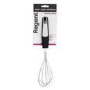 REGENT PREMIUM WHISK STAINLESS STEEL WITH PP+SS BLACK HANDLE, 300MM