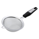 REGENT PREMIUM STRAINER STAINLESS STEEL WITH PP+SS BLACK HANDLE BLACK, 295MM