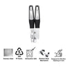 REGENT PREMIUM CAN OPENER STAINLESS STEEL WITH PP+SS BLACK HANDLES, 215MM