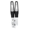 REGENT PREMIUM CAN OPENER STAINLESS STEEL WITH PP+SS BLACK HANDLES, 215MM