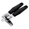 REGENT PREMIUM CAN OPENER STAINLESS STEEL WITH PP+SS BLACK HANDLES, 215MM