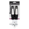 REGENT PREMIUM CAN OPENER STAINLESS STEEL WITH PP+SS BLACK HANDLES, 215MM