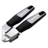 REGENT PREMIUM GARLIC PRESS STAINLESS STEEL WITH PP+SS BLACK HANDLES, 200MM